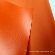 Wear Resisting Thicked Orange 150D Polyester Oxford TPU Laminating Cover Airtight Outdoor Fabric For Tent